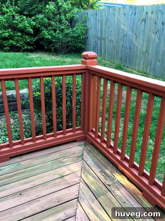 new deck stain