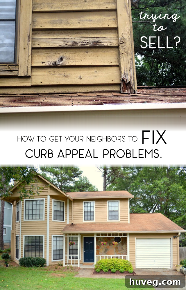 how to get neighbors to fix curb appeal problems 5 easy tips summary