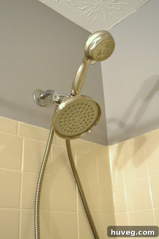 Tips for installing a showerhead correctly in an old house