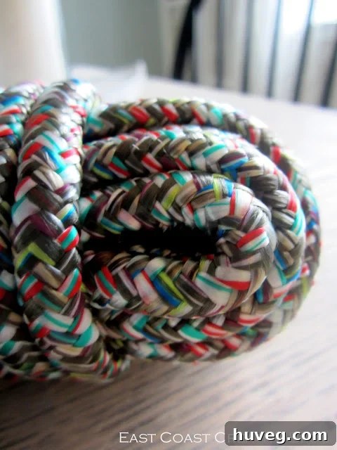 Multicolor utility rope from dollar store