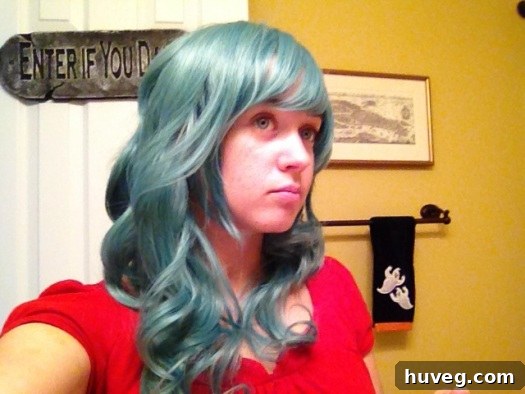 Green Mermaid Wig