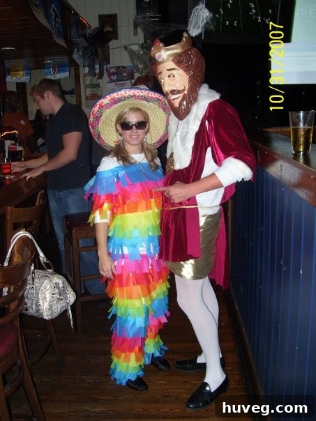Homemade Piñata Costume