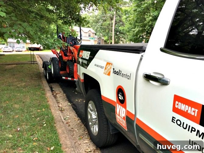 compact power equipment rental dropoff - getting started with heavy machinery