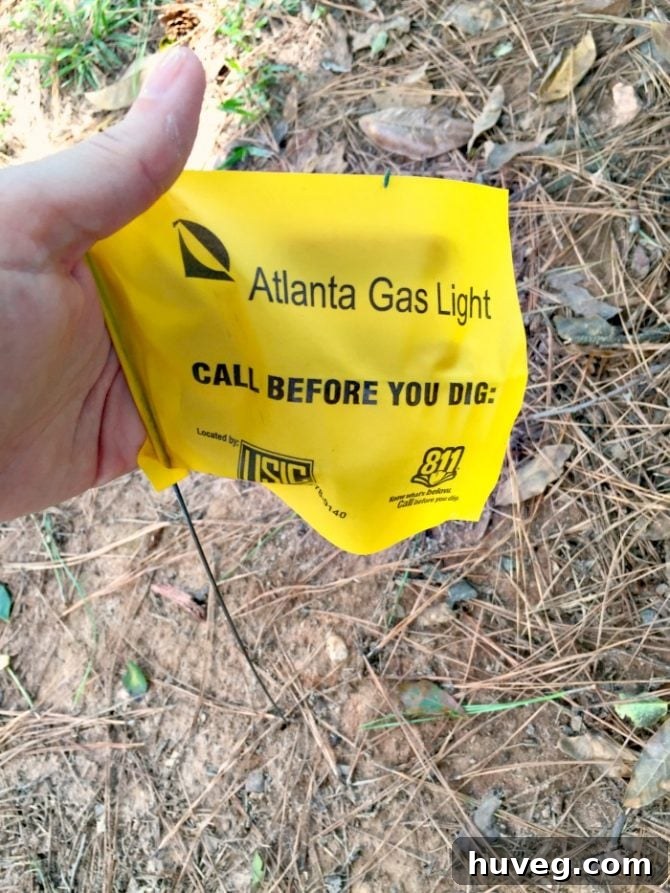 call before dig 811 - essential for safe DIY projects